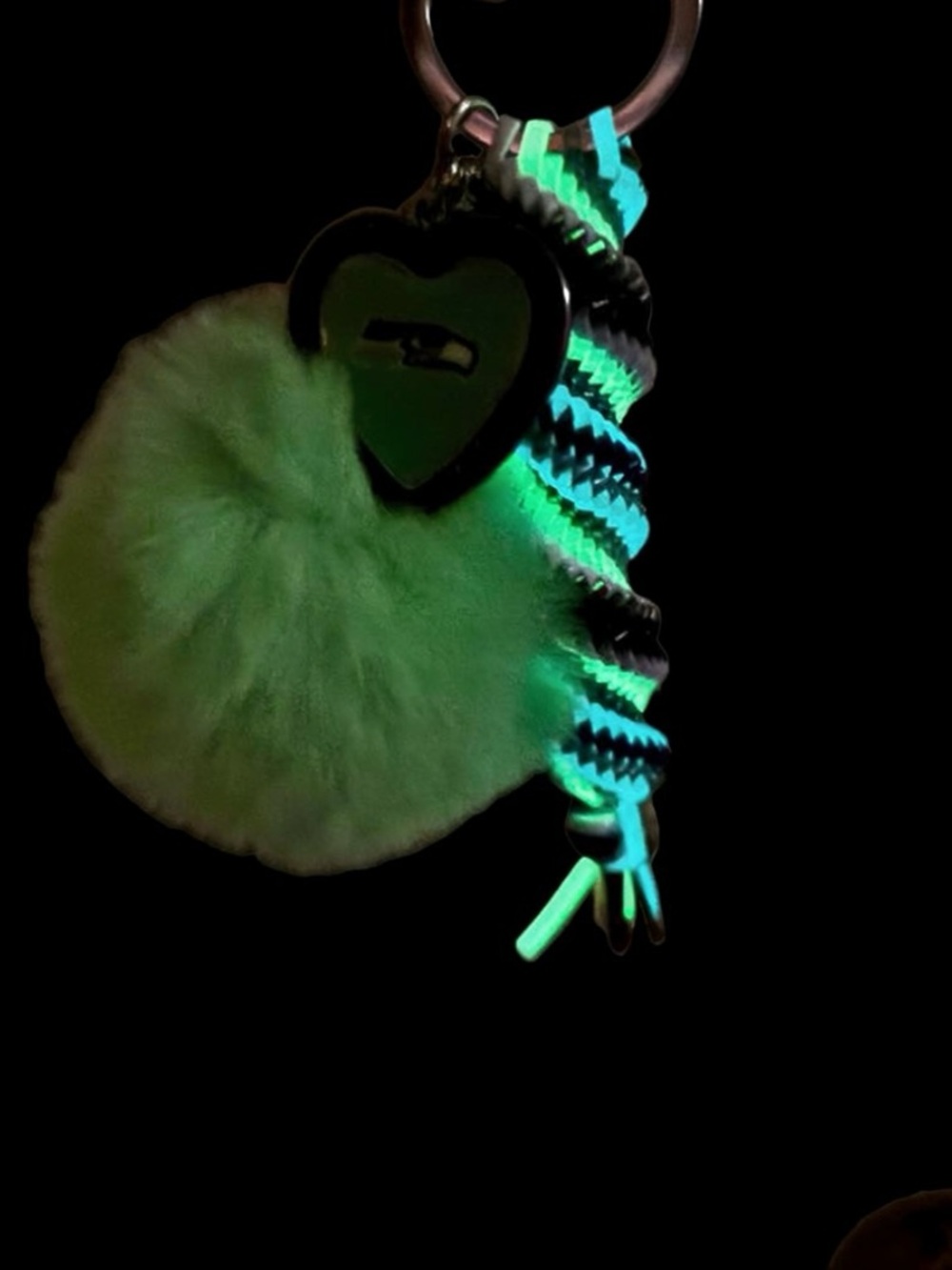 🌟Seahawks Spirit Glow Keychain - Picture 3 of 3